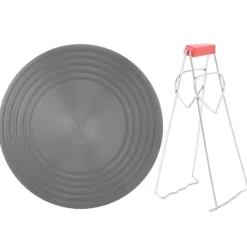 0,6 cm Värmespridare Värmeledningsplatta Non Stick Förtjockad Flamskyddskokplatta för Gasspis 28 cm