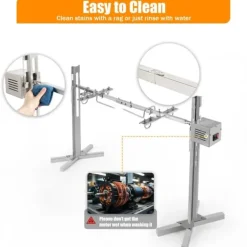 Grillugnar & Ugnar Med Roterande Stekspett-53