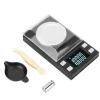 Köksvågar-0,001 g hög precision bärbar mini LCD digital elektronisk våg för viktning av smycken, guldpiller 100 g/0,001 g