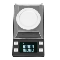 Köksvågar-0,001 g hög precision bärbar mini LCD digital elektronisk våg för viktning av smycken, guldpiller 100 g/0,001 g