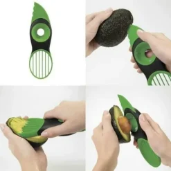 Köksknivar-3 i 1 avokadokniv - skära - urkärna - urholka för hälsosam avokadosallad