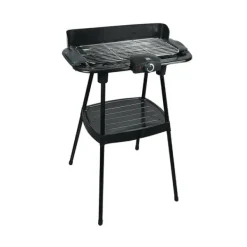 2 i 1 elektrisk grill, fristående och bordsskiva, 46 x 23 cm