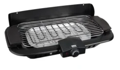 2 i 1 elektrisk grill, fristående och bordsskiva, 46 x 23 cm