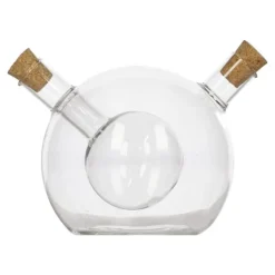 2 i 1 GLASFLASKA FÖR OLJA OCH ÄTTIKA 480 ml