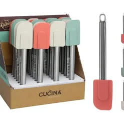 Stekspadar-1 KÖKSSPATEL I SILIKON 24CM ASSORTERADE FÄRGER