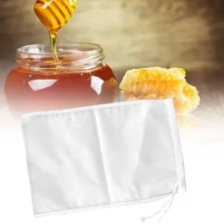 300 Mesh Nylon Filterpåse Återanvändbar Te Vin Sojaböna Mjölk Matsil Kökstillbehör