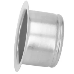 114 mm förlängd diskbänksfläns i rostfritt stål, djup avfallskvarnsfläns, reservdelar till köksdiskbänksfläns