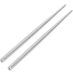 Matbestick-1 par ätpinnar i 304 rostfritt stål ätpinnar porslin bestick kökstillbehör 17,5 cm