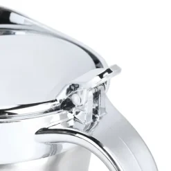 Såsbehållare-304 rostfritt stål dubbelskiktsisolering smaksatt såsgryta såsbåt serveringskanna köksredskap 450ml