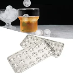 304 rostfritt stål isbricka mögel isbit kylboll för vin dryck bar restaurang