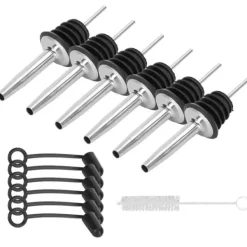 Flaskstopp & Flaskförslutare-304 Rostfritt Stål Vinflaska Pippropp Spritdispenser Hällkapsyl Kökstillbehör
