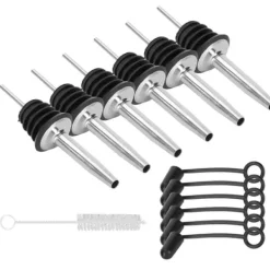 Flaskstopp & Flaskförslutare-304 Rostfritt Stål Vinflaska Pippropp Spritdispenser Hällkapsyl Kökstillbehör