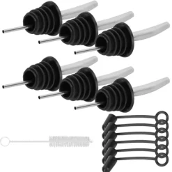 Flaskstopp & Flaskförslutare-304 Rostfritt Stål Vinflaska Pippropp Spritdispenser Hällkapsyl Kökstillbehör