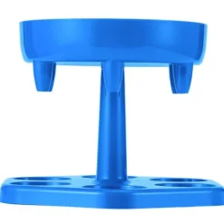 Vinflaskhållare-6 Shotglas Dispenser Hållare Roterande Spritdispenser Vinställ Hylla Festtillbehör Blå