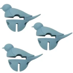 Flaskstopp & Flaskförslutare-3 skedar liten blå fågel 3 i 1