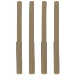 4 st. benskydd för spindelkök, silikonhylsor, halkfria, flexibla benskydd för SOTO 310 spindelkök, kaki