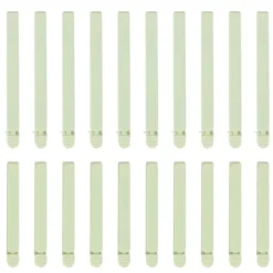 20 st bärbara matsäcksförseglingsklämmor för hemmakök förvaringsförseglare grön