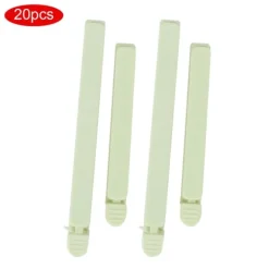 20 st bärbara matsäcksförseglingsklämmor för hemmakök förvaringsförseglare grön