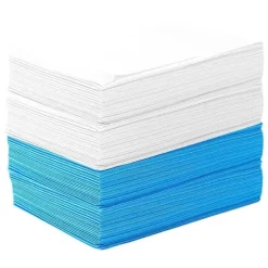 100 st Engångslakan Massagestolar Bordsunderlägg Förtjockade kuddar Spa Tatueringssalong Mjukt hudvänligt lakan 180*80 cm vit