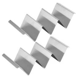 2 st. förvaringsställ för tacopannkaksställ i rostfritt stål för restaurang, hotell, hemkök, typ 2