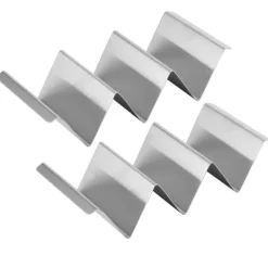 2 st. förvaringsställ för tacopannkaksställ i rostfritt stål för restaurang, hotell, hemkök, typ 2