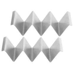 2 st. förvaringsställ för tacopannkaksställ i rostfritt stål för restaurang, hotell, hemkök, typ 2