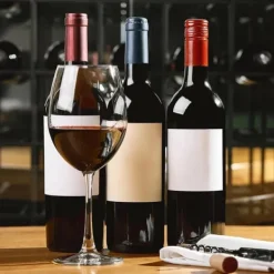 100 st krympsäkert vinflaskskydd, krympskydd för vinkällare och kök, röd 30 mm