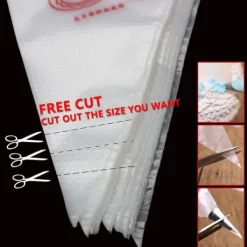 100 st Medium Spritspåsar 33.5 x 21.3 Dekorera Tårtdekorering Tårta Cupcakes