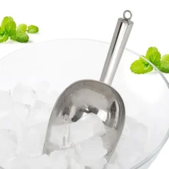 1 st rostfritt stål multifunktionell isskopa kaffebönor torkad frukt spade (18oz)