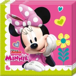 Pappersservetter-20 st servetter minnie mouse 33 x 33 cm mimmi pigg disney junior