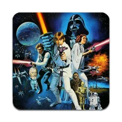 Glasunderlägg-4 ST Star Wars Underlägg