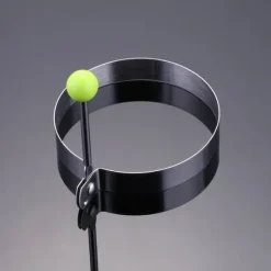 1 st stekt äggform rostfritt stål äggringar pannkaksformare