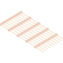 100 st trä honungsdoppar honungsrörpinnar för bröllopsfest kök restaurang 8 cm