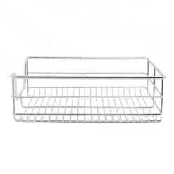 3 st Utdragbara Trådkorgar i Rostfritt Stål - 60 cm (B) med Mjuk Stängning För Skåp och Skafferier Kökslådor Förvaring 430 mm D x 497 mm B x 140 mm H | CDON