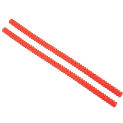 2 st värmeisolerade silikonklämmor för het ugnsgaller och hyllskydd för att undvika skållningsskydd