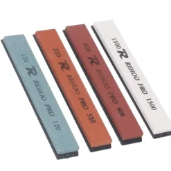 4 STK knivslipsten med fast vinkel bryne knivslipsats 120 320 600 1500 grus vattensten