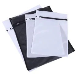 Tvättutrustning-4 st/set finmaskiga tvättpåsar för blus, strumpbyxor, underkläder, BH-underkläder