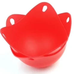 2 x Silikon Silikon Ägg Poacher Pochering Chook Värmesäkra Pods Twin Pack Köksredskap Kökstillbehör