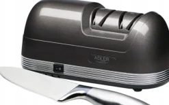 Adler AD 4508 Electric Peilis Sharpener, Juodas