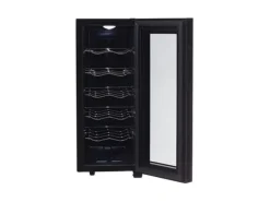 Adler AD 8083, Termoelektrisk vinkyl, Fristående, 12 flaska/flaskor, 50 W, G, Svart