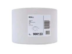 Pappershanddukar-Aftørringsrulle Industri Tork W1 1-lag Ø37cm B23.5cmxL1150m Genbrug Natur,2 rl/krt