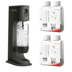 AGA Aqvia Balance (Black) + 4 x 0,5L PET-flaskor