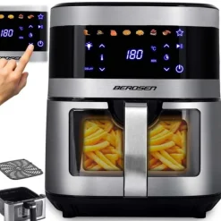 Fritöser-Airfryer Berdsen BD-656 silver