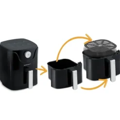 Airfryer Berdsen BD-654 svart