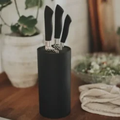 Dorre Akira Knivset Svart Handtag 3 delar -