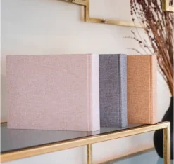 Album B 10x15/100M Canvas, rosa