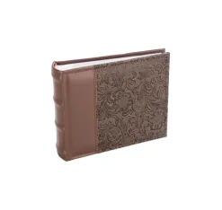 Förvaring Av Fotografier-Album B 10x15/100M Flower-4, brun