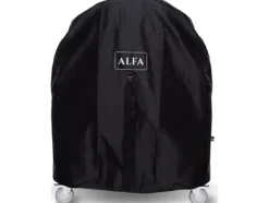 Alfa Forni Omslag svart 3 Pizzor + Bas (Modern)