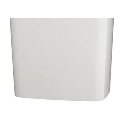 Soptunnor & Papperskorgar-ALFI soptunna med gångjärnslock 27 l för sopor, ljusgrå marmorerad