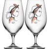 Kosta Boda All About You Ölglas, Near You 40cl, 2-pack -